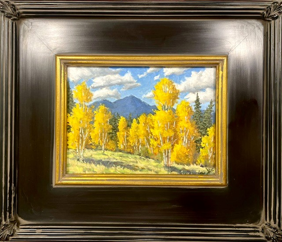 Click to view detail for Fall Across the Field 6x8 $350